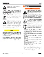 Preview for 14 page of Xtreme Manufacturing Snorkel XR5519 Operator'S Manual