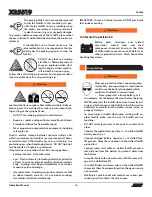 Preview for 16 page of Xtreme Manufacturing Snorkel XR5519 Operator'S Manual