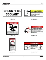 Preview for 22 page of Xtreme Manufacturing Snorkel XR5519 Operator'S Manual