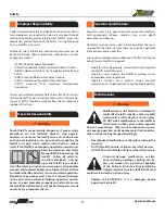 Preview for 9 page of Xtreme Manufacturing XR5919 Operation And Safety Manual