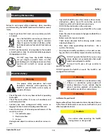 Preview for 10 page of Xtreme Manufacturing XR5919 Operation And Safety Manual