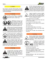 Preview for 13 page of Xtreme Manufacturing XR5919 Operation And Safety Manual