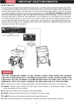 Preview for 3 page of Xtreme Power 212 CC Owner'S Manual And Safety Instructions