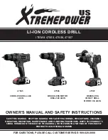 Xtreme Power 47505 Owner'S Manual And Safety Instructions preview