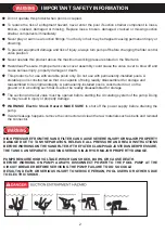 Preview for 3 page of Xtreme Power 75159 Owner'S Manual And Safety Instructions