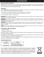 Preview for 8 page of XtremepowerUS 95032 Owner'S Manual And Safety Instructions