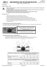 Preview for 2 page of Xvent MiracleAir 400-B Quick Manual