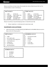 XVision X101T Assembly Manual preview