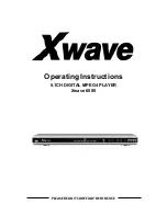 Preview for 1 page of XWave 6000 Operating Instructions Manual
