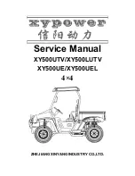 Preview for 2 page of XY Powersports XY500UTV Service Manual