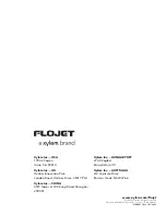 Preview for 24 page of Xylem Flojet 18555000 Instruction Manual