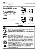 Preview for 1 page of Xylem McDonnell & Miller 247 Series Instruction Manual