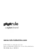 Preview for 47 page of Xylem Rule 56D Instruction Manual