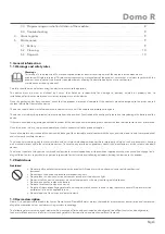 Preview for 3 page of Xylem Sensus Domo R Instructions For Installation, Use And Maintenance Manual