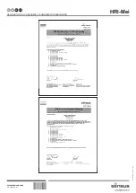 Preview for 3 page of Xylem Sensus HRI-Mei Installation And Operating Instructions Manual