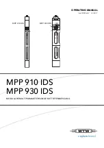 Xylem WTW MPP 910 IDS Operating Manual preview