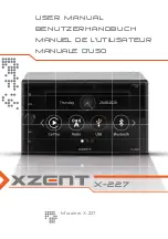 XZENT X-227 User Manual preview