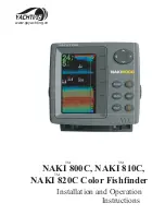 Yachting Naki 800C Installation And Operation Instructions Manual preview