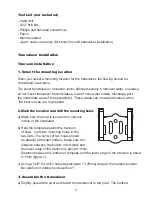 Preview for 11 page of Yachting Naki 800C Installation And Operation Instructions Manual