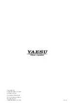 Preview for 20 page of Yaesu FT-991 CAT Reference Book