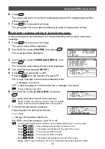 Preview for 72 page of Yaesu FTM-100DR Instruction Manual