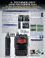 Preview for 2 page of Yaesu VX-8R Brochure & Specs