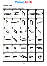 Preview for 2 page of Yaheetech 610377 Assembly Instructions Manual