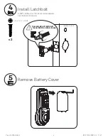 Preview for 6 page of Yale Lift-Tech nexTouch Installation And Programming Instructions