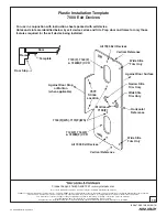 Preview for 10 page of Yale 7110 Installation Instructions Manual