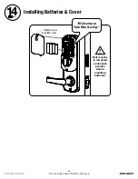 Preview for 24 page of Yale Assure Lock YRC256 Installation And Programming Instructions