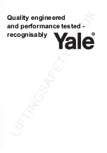 Preview for 32 page of Yale CPE Operating And Maintenance Manual