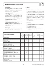 Preview for 9 page of Yale CPV Series Operating, Maintenance, Spare Parts And Wirind Diagrams