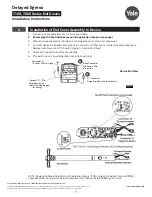 Preview for 7 page of Yale Delayed Egress 7100 Series Installation Instructions Manual