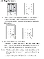 Preview for 4 page of Yale EC800 User Manual