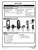 Preview for 3 page of Yale inTouch Installation And Programming Instructions