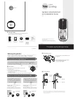 Yale Keyless Connected Smart Lock Installation Manual preview