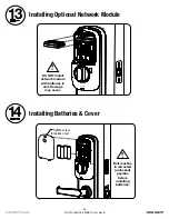 Preview for 24 page of Yale Real Living Assure Lock Installation And Programming Instructions