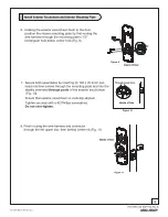 Preview for 8 page of Yale Real Living Touchscreen Lever Installation And Programming Manual