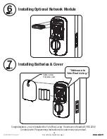 Preview for 10 page of Yale Real Living YRD220 Installation And Programming Instructions