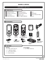 Preview for 4 page of Yale Real Living Installation And Programming Instructions