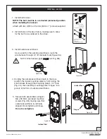 Preview for 6 page of Yale Real Living Installation And Programming Instructions