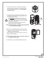 Preview for 8 page of Yale Real Living Installation And Programming Instructions