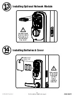 Preview for 24 page of Yale YRC216 Installation And Programming Instructions