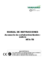 Preview for 93 page of Yamabiko ECHO MTA-TB Operator'S Manual