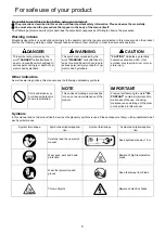 Preview for 6 page of Yamabiko ECHO MTA-TC Operator'S Manual