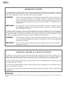 Preview for 2 page of Yamaha Audio MC32/12 Service Manual