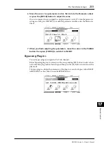 Preview for 231 page of Yamaha 006IPTO-F0 Owner'S Manual