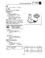 Preview for 125 page of Yamaha 1999 LS1200X Service Manual