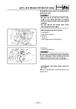 Preview for 119 page of Yamaha 2003 FJR1300 Service Manual