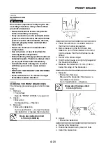 Preview for 194 page of Yamaha 2008 Fazer FZ1-N Service Manual